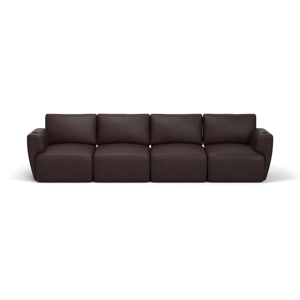 Sofá Damie Na Caixa Modular 4 Lugares