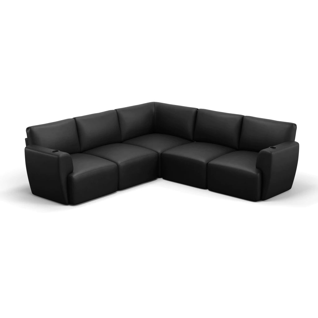 Sofá Damie Na Caixa Modular 5 Lugares em L