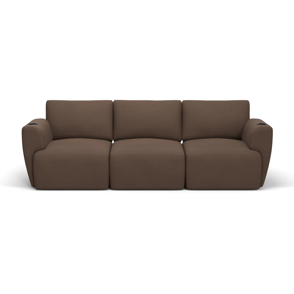 Sofá Damie Na Caixa Modular 3 Lugares