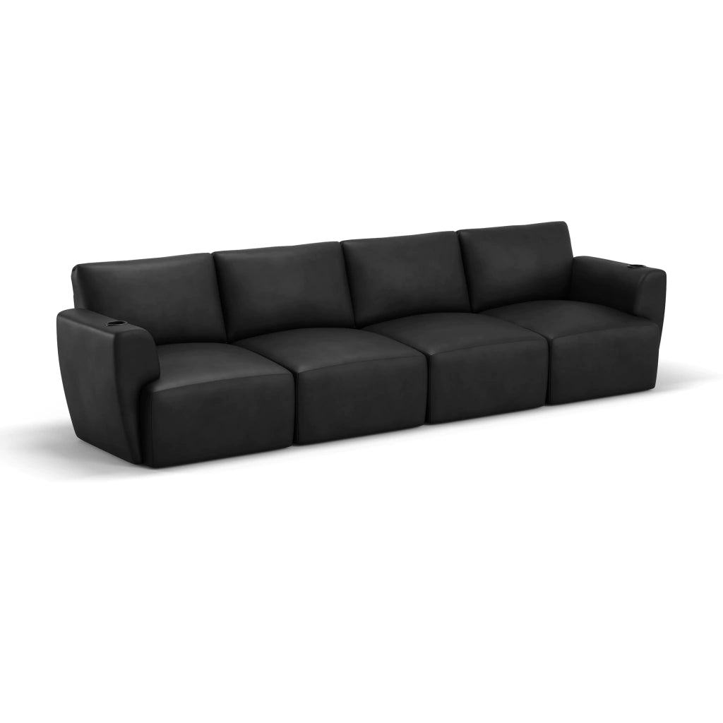 Sofá Damie Na Caixa Modular 4 Lugares