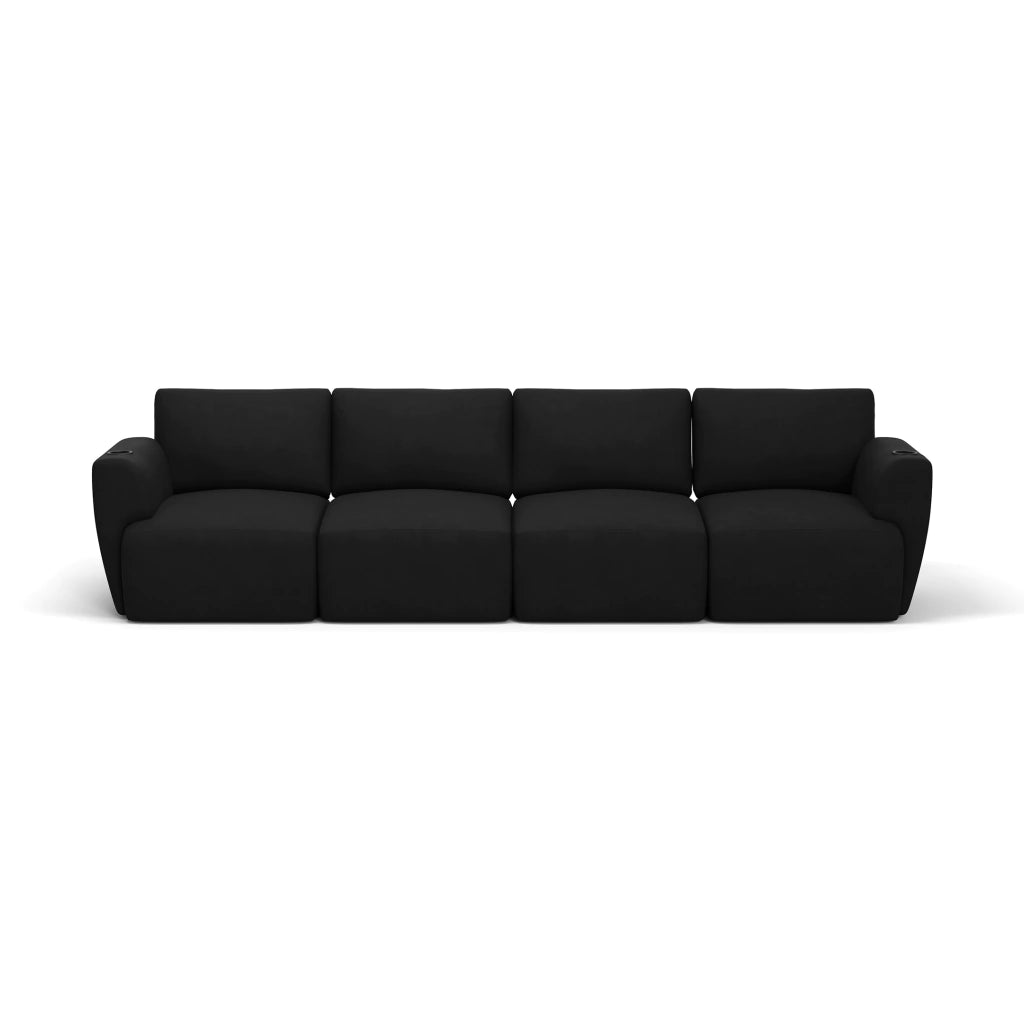 Sofá Damie Na Caixa Modular 4 Lugares