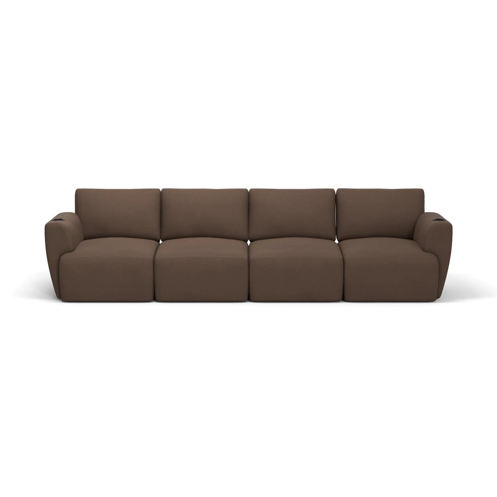 Sofá Damie Na Caixa Modular 4 Lugares