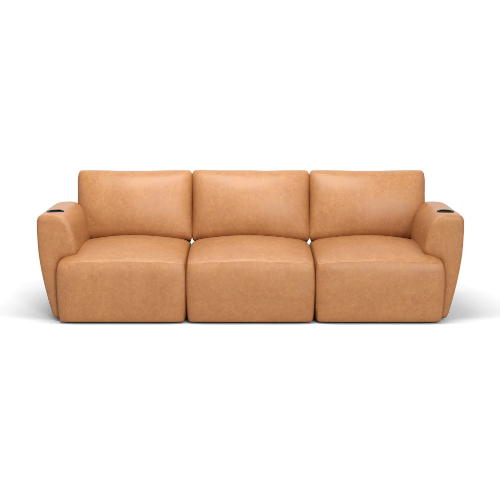 Sofá Damie Na Caixa Modular 3 Lugares