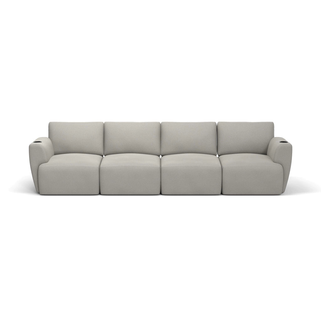 Sofá Damie Na Caixa Modular 4 Lugares