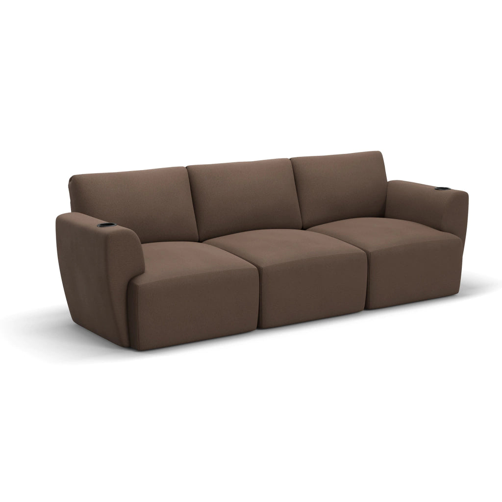 Sofá Damie Na Caixa Modular 3 Lugares
