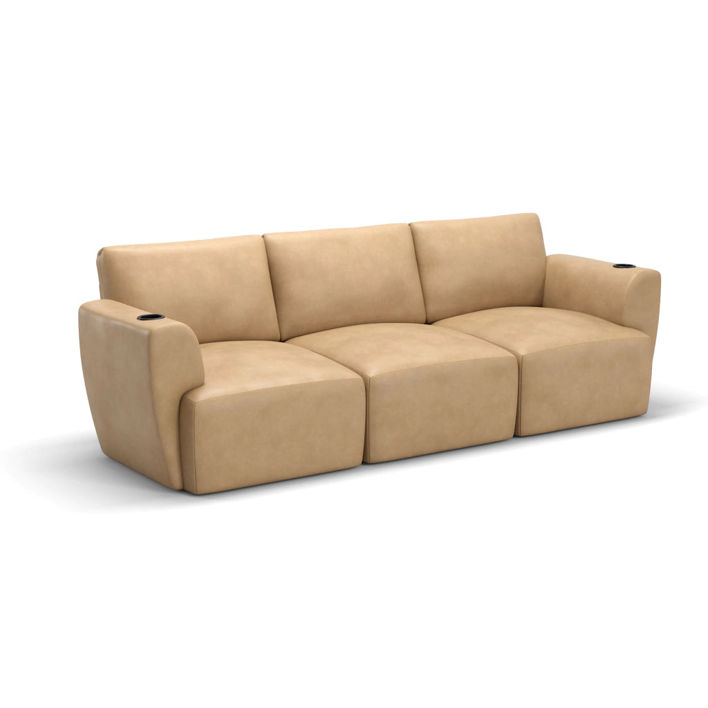 Sofá Damie Na Caixa Modular 3 Lugares