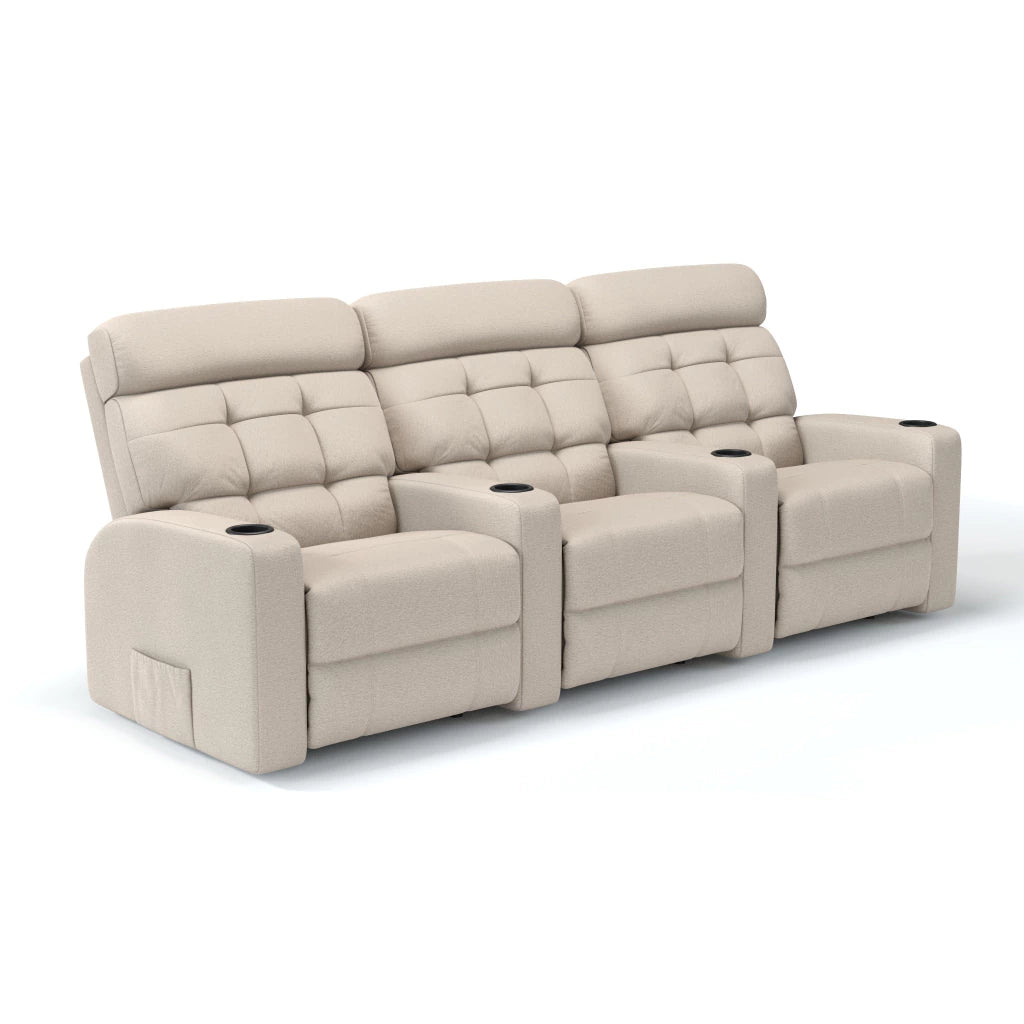 Poltrona Cinema Damie 3 Lugares COM Braço no meio - Manual