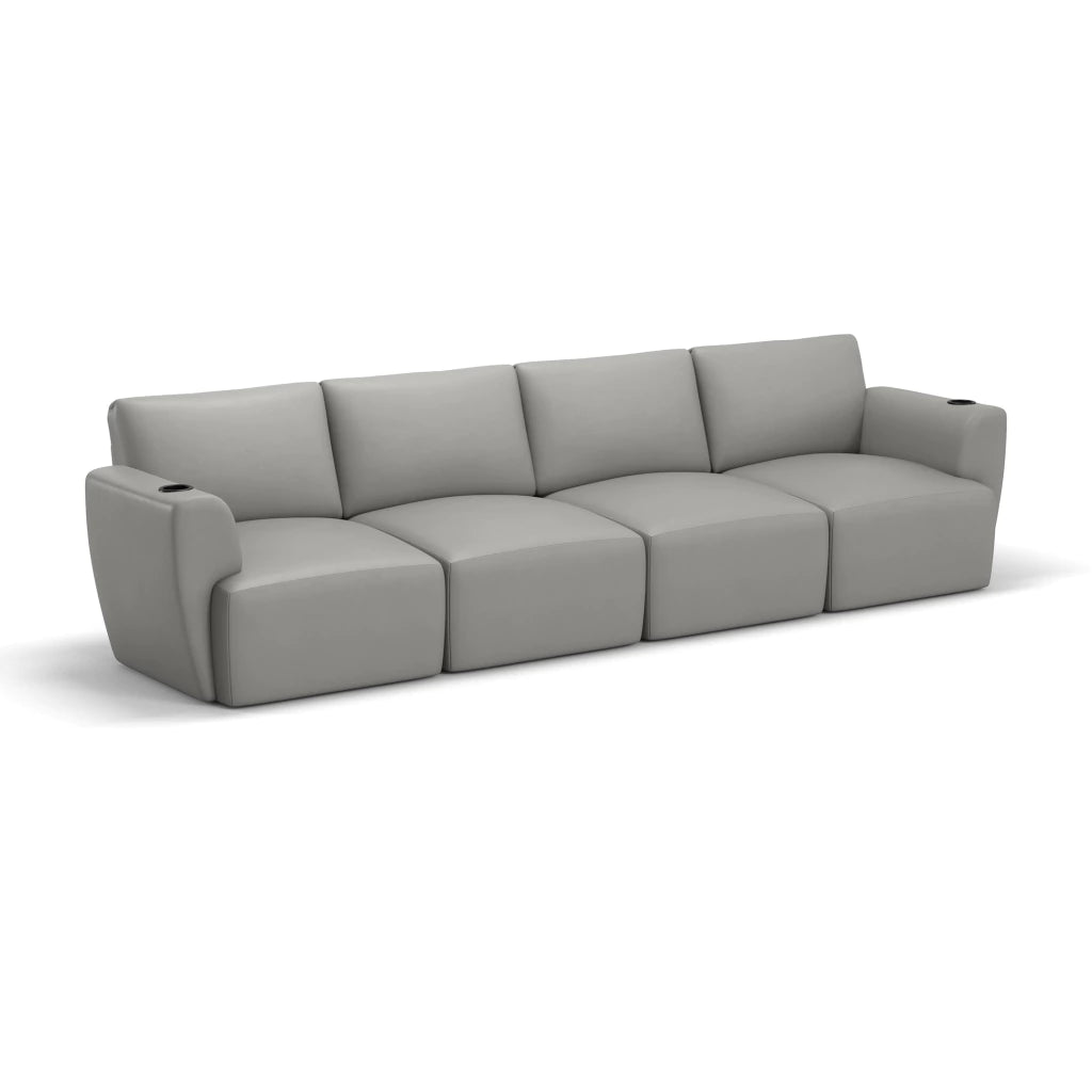 Sofá Damie Na Caixa Modular 4 Lugares