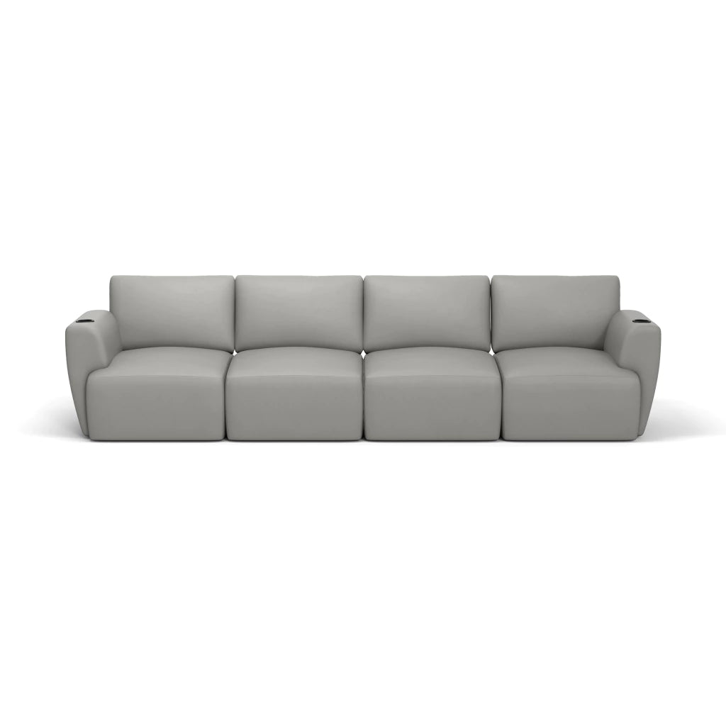 Sofá Damie Na Caixa Modular 4 Lugares