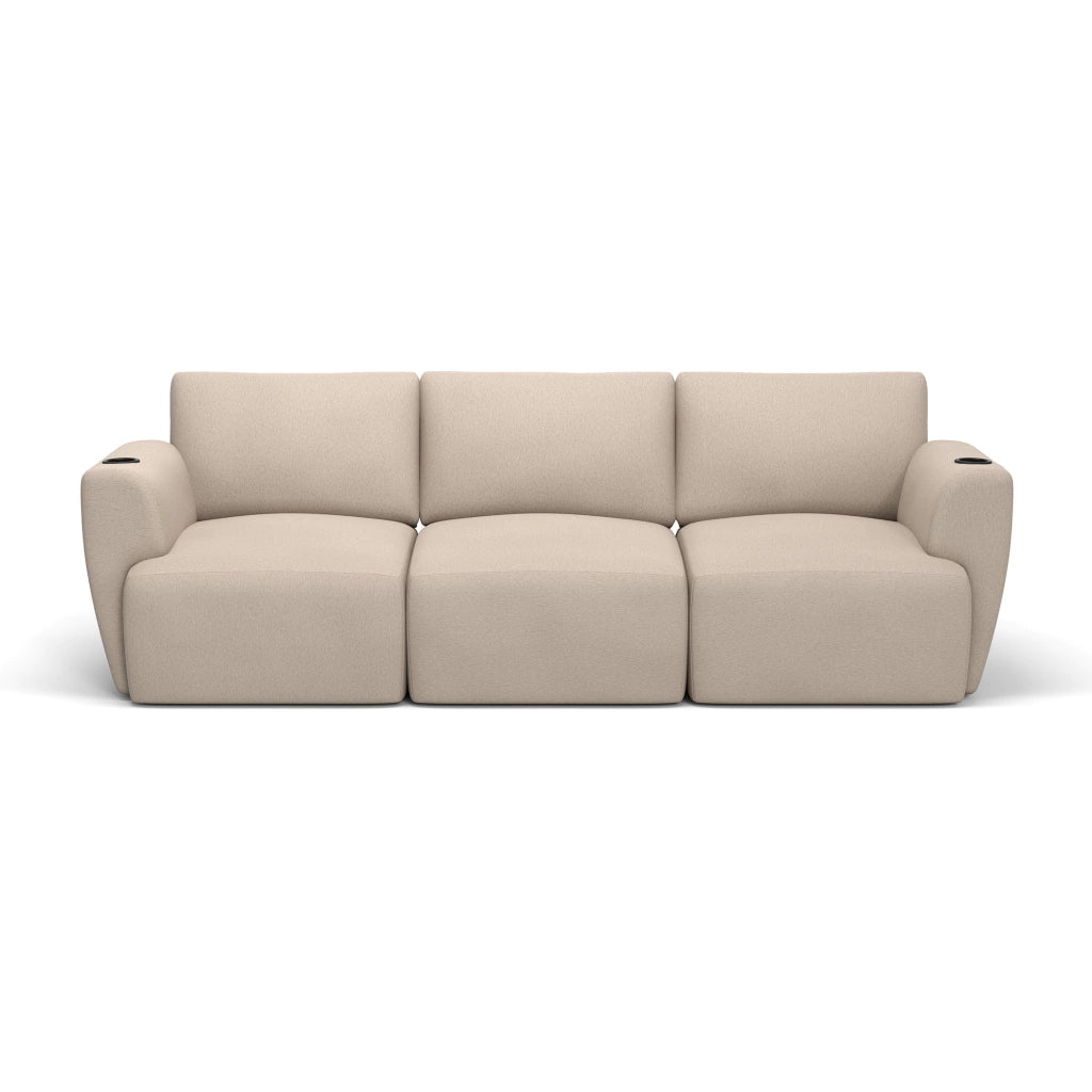 Sofá Damie Na Caixa Modular 3 Lugares