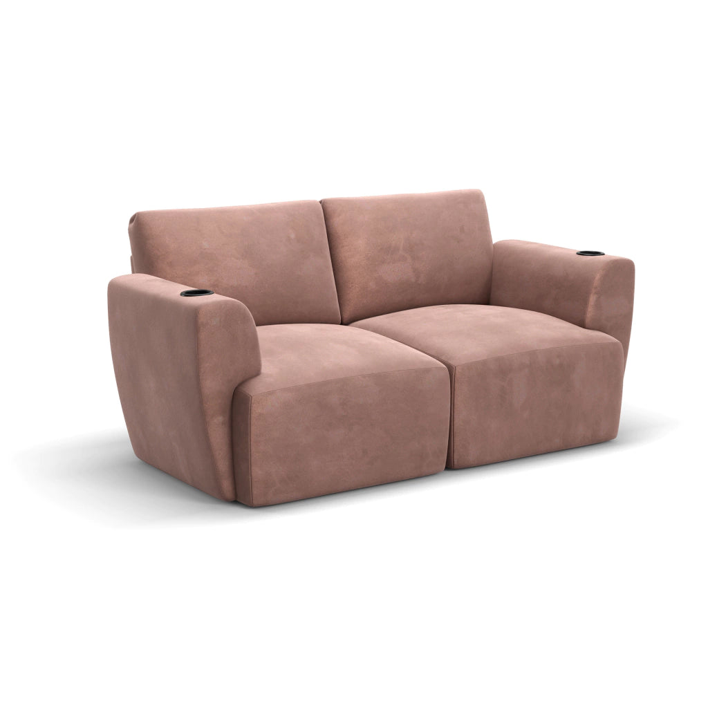 Sofá Damie Na Caixa Modular 2 Lugares