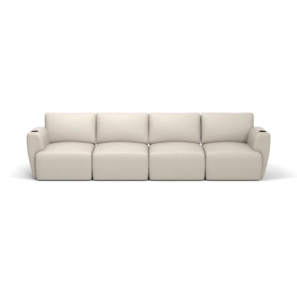 Sofá Damie Na Caixa Modular 4 Lugares