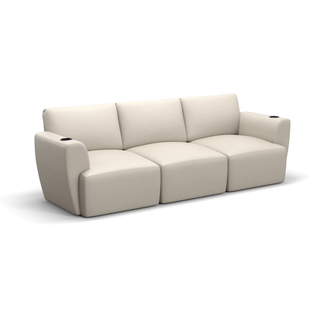 Sofá Damie Na Caixa Modular 3 Lugares