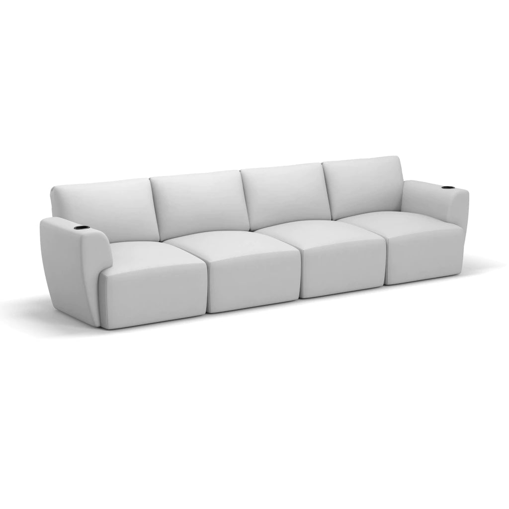 Sofá Damie Na Caixa Modular 4 Lugares