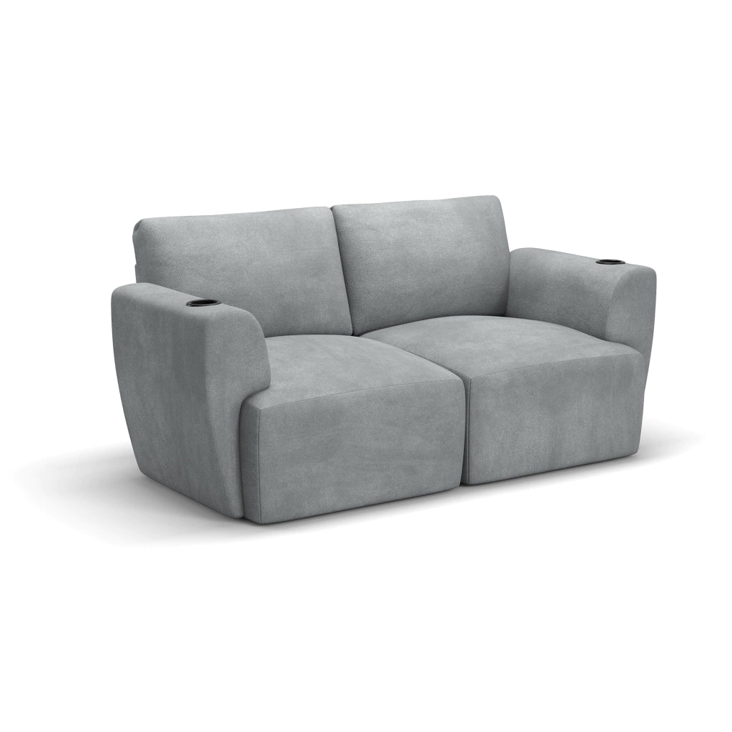 Sofá Damie Na Caixa Modular 2 Lugares