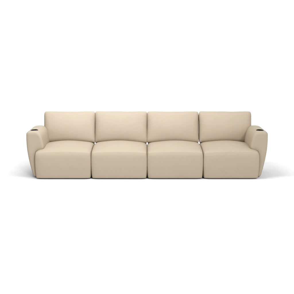 Sofá Damie Na Caixa Modular 4 Lugares