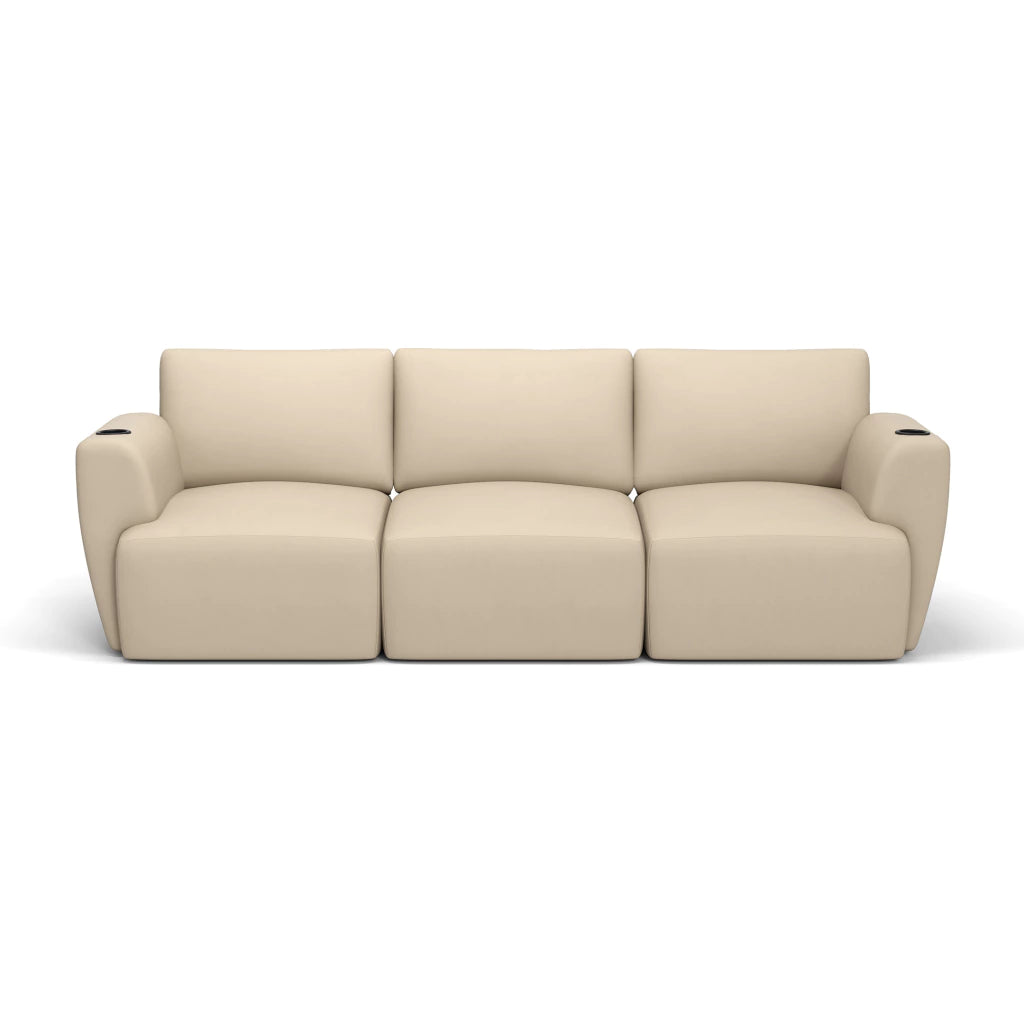 Sofá Damie Na Caixa Modular 3 Lugares