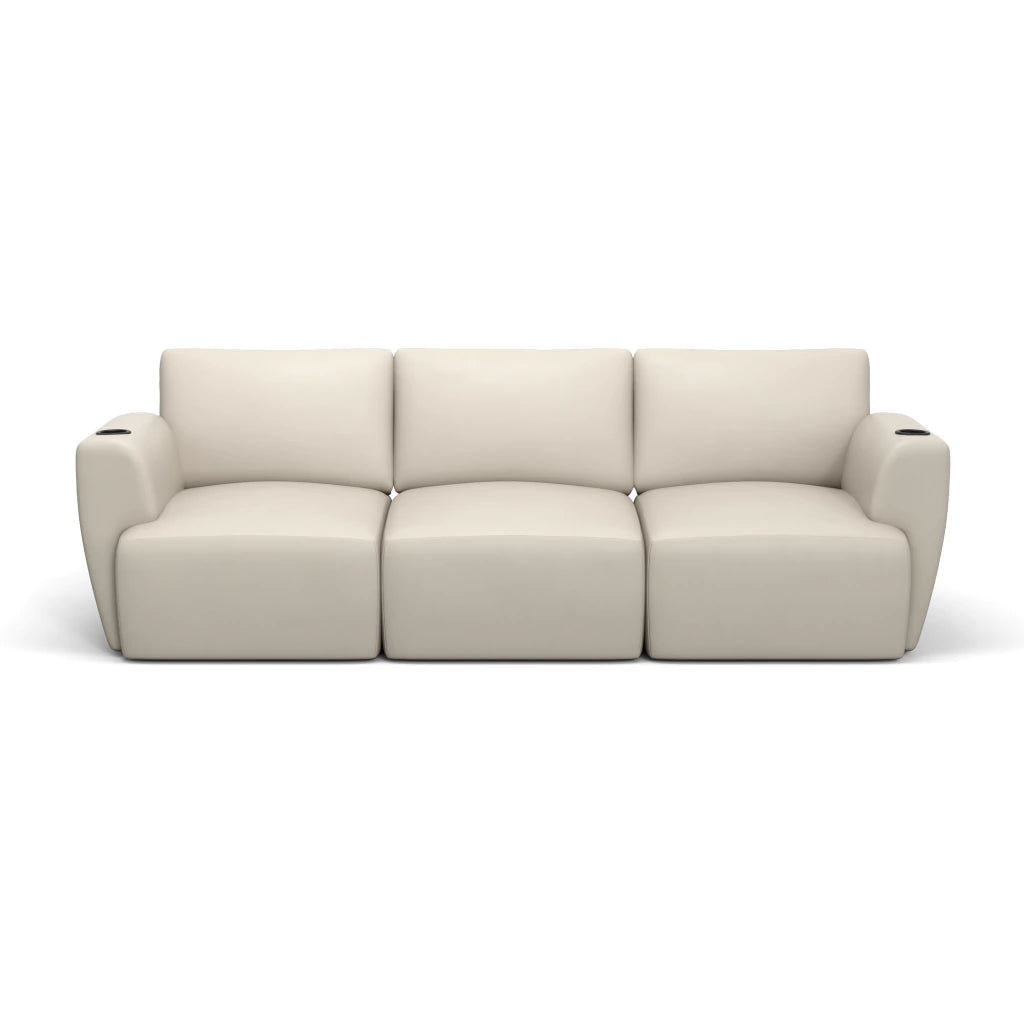 Sofá Damie Na Caixa Modular 3 Lugares