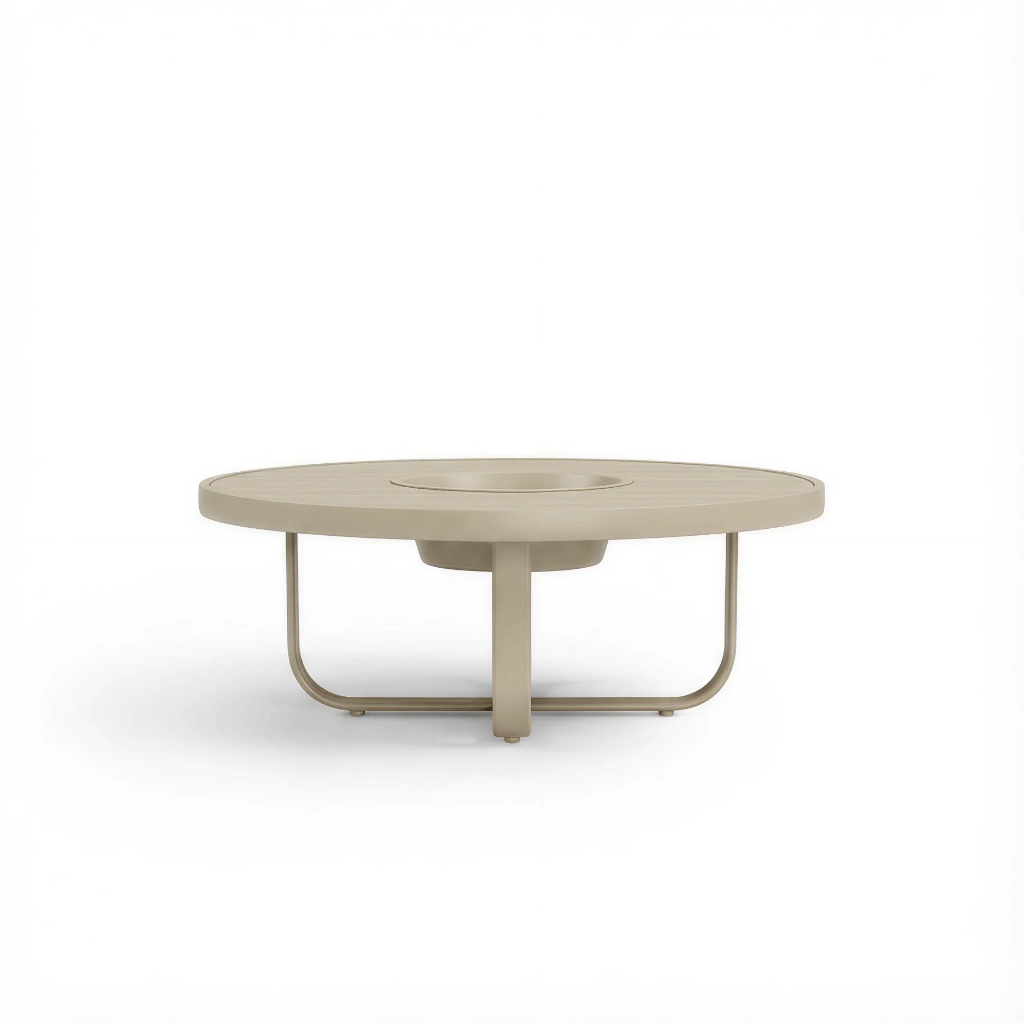 Mesa de centro champanheira em Alumínio Damie Garden