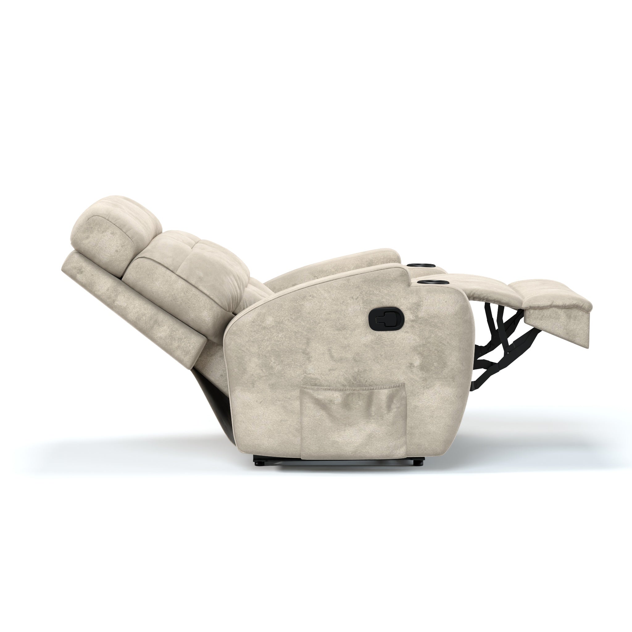 Poltrona Reclinável Manual Base Fixa com Gatilho Damie