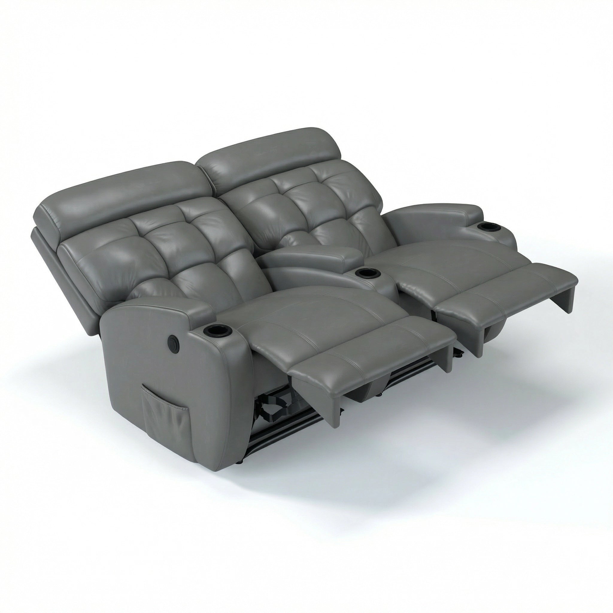 Poltrona Cinema Damie 2 Lugares COM Braço no meio - Manual