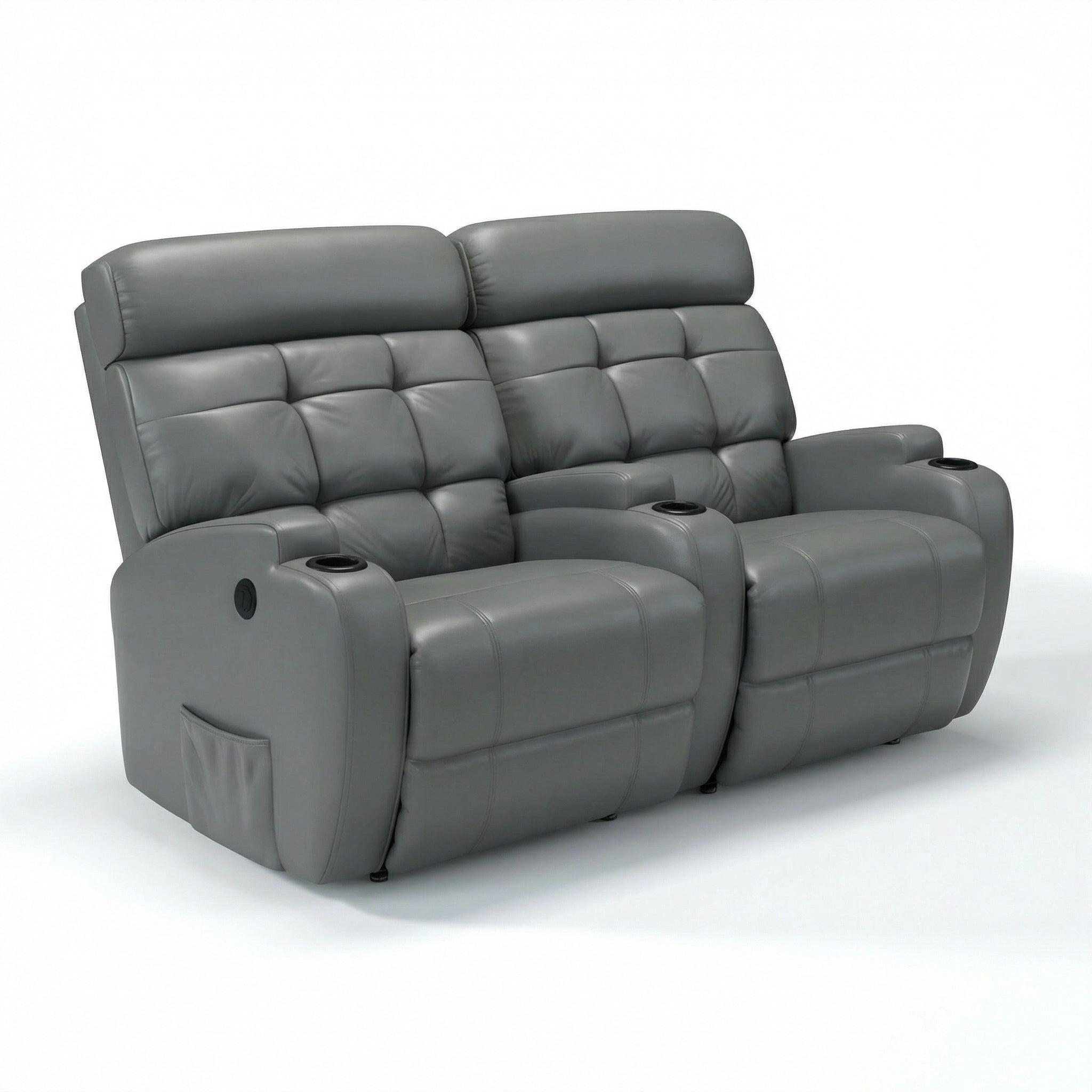 Poltrona Cinema Damie 2 Lugares COM Braço no meio - Manual