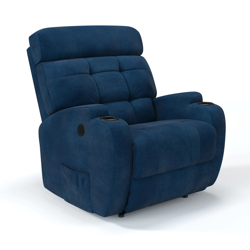 tecido bouclé azul denim