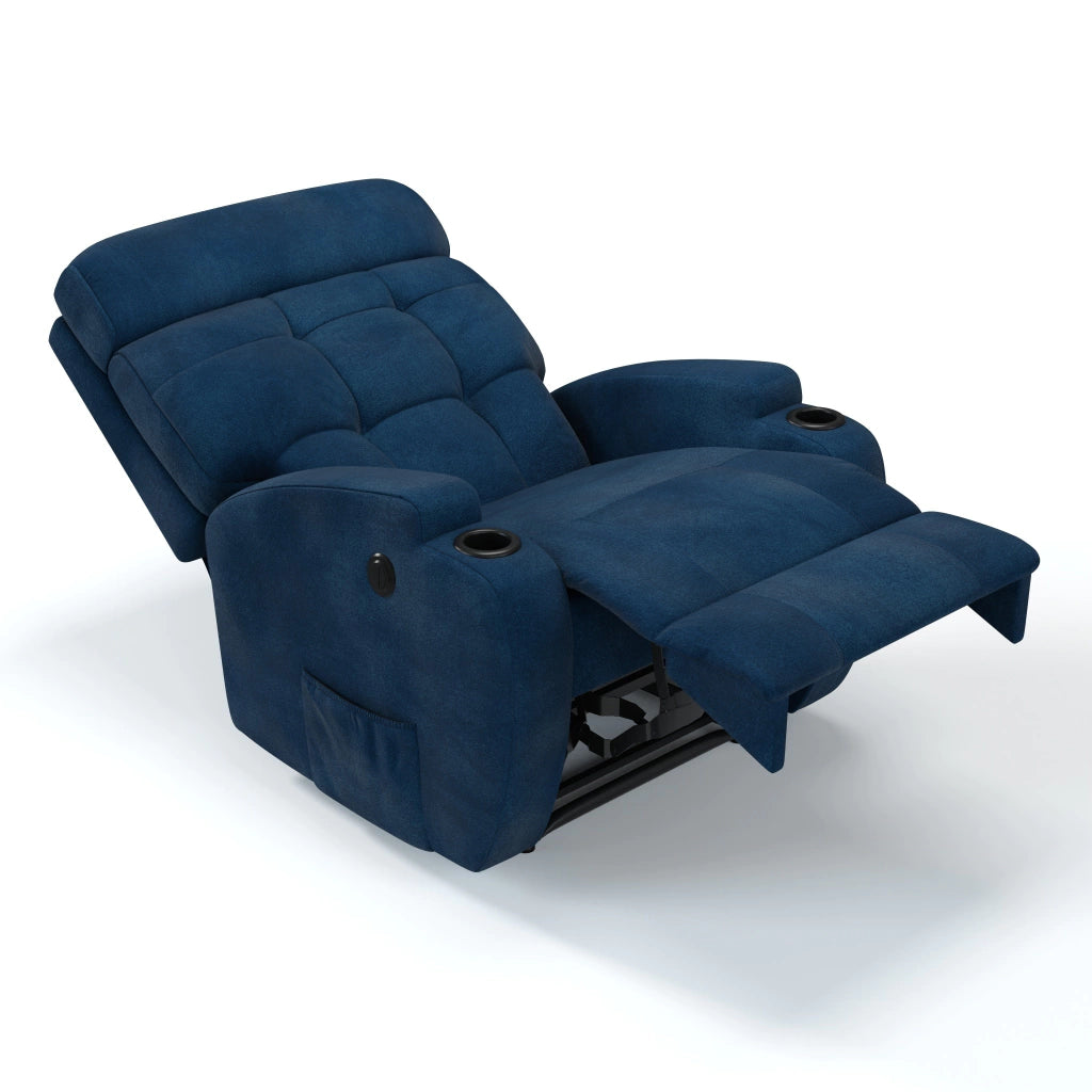 tecido bouclé azul denim