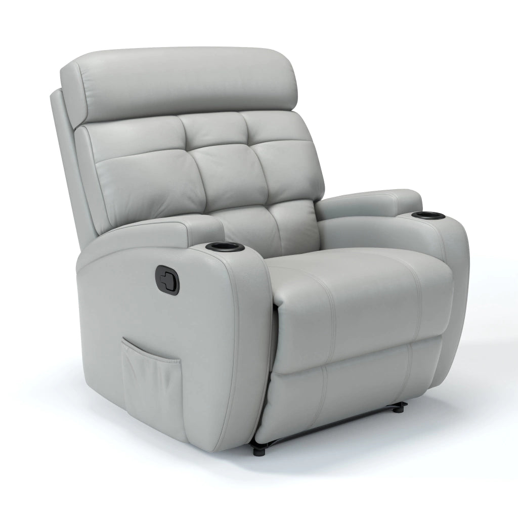 Poltrona Reclinável Manual Base Fixa com Gatilho Damie