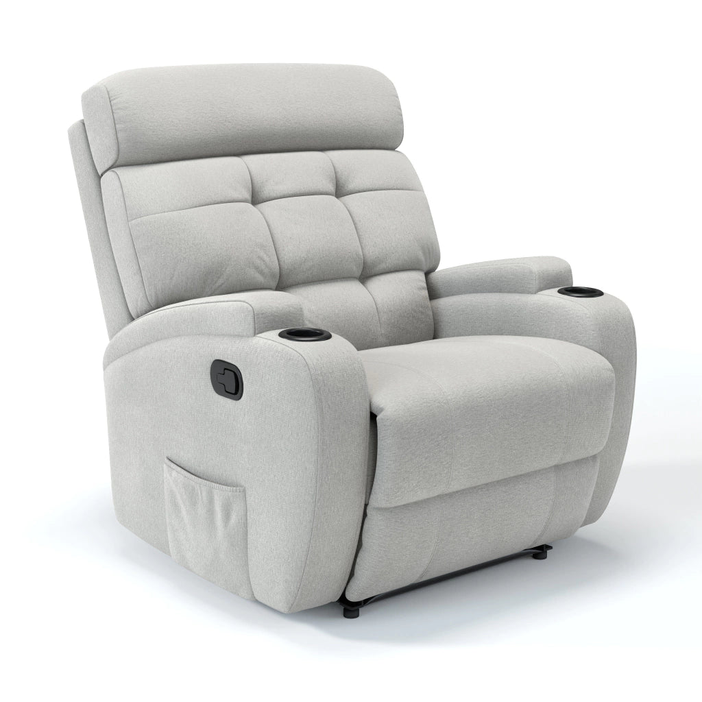 Poltrona Reclinável Manual Base Fixa com Gatilho Damie