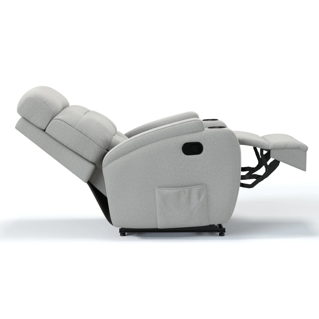 Poltrona Reclinável Manual Base Fixa com Gatilho Damie