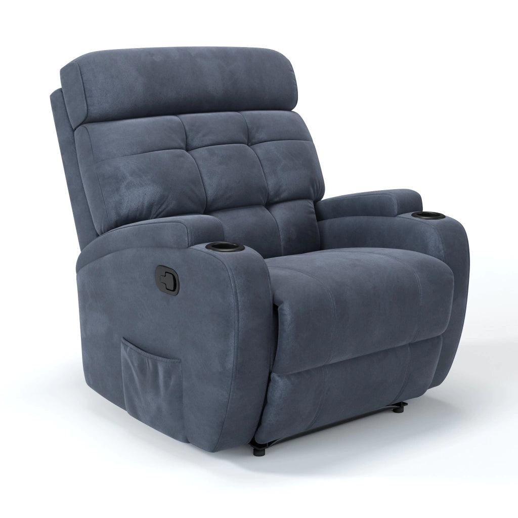 Poltrona Reclinável Manual Base Fixa com Gatilho Damie