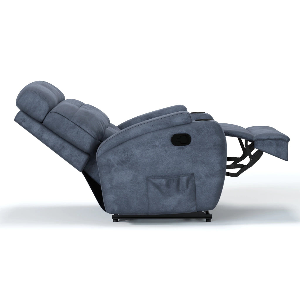 Poltrona Reclinável Manual Base Fixa com Gatilho Damie