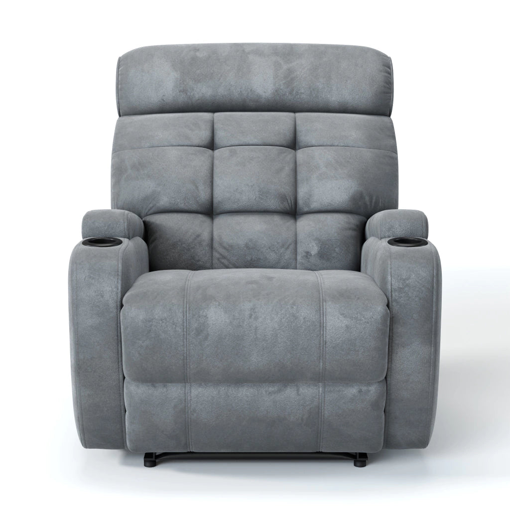 Poltrona Reclinável Manual Base Fixa com Gatilho Damie