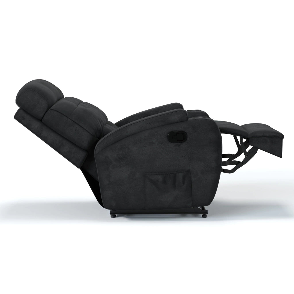 Poltrona Reclinável Manual Base Fixa com Gatilho Damie