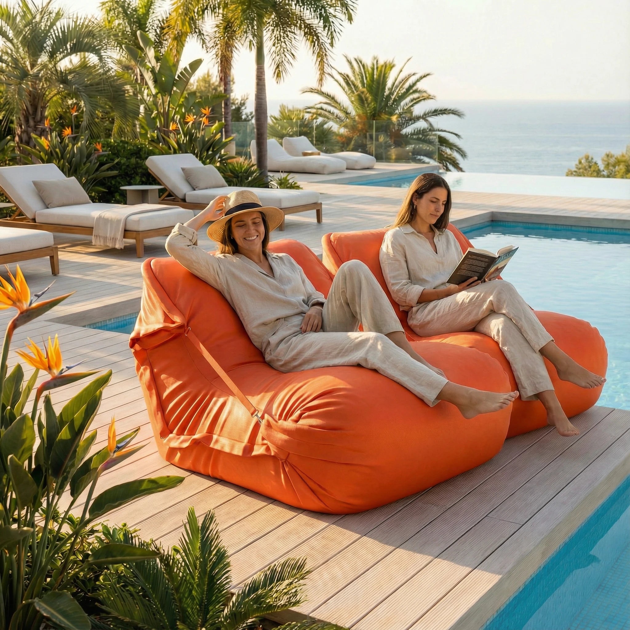 Puff de Piscina Geribá Damie Garden